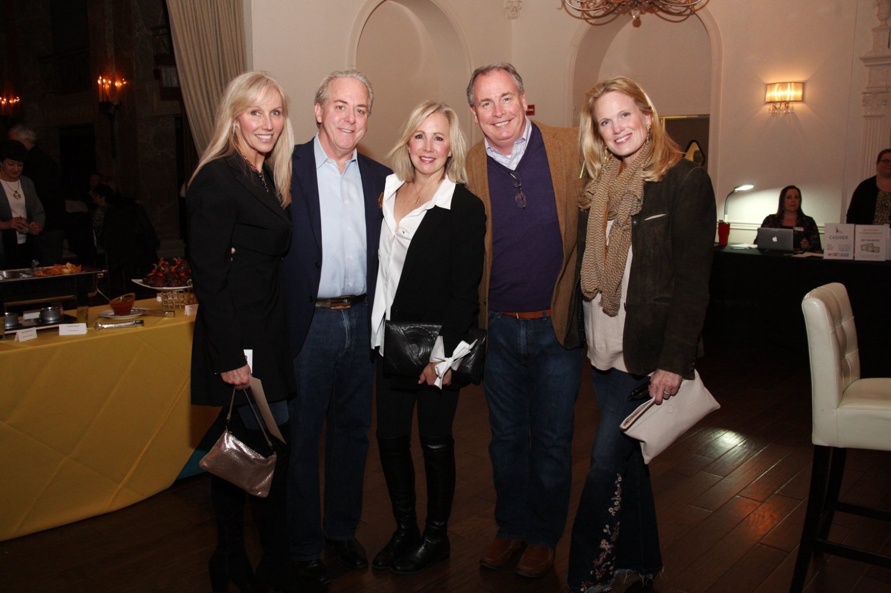 Laurel Arrick, George Bardenheier, Donna Meier, Tom and Julie Hill